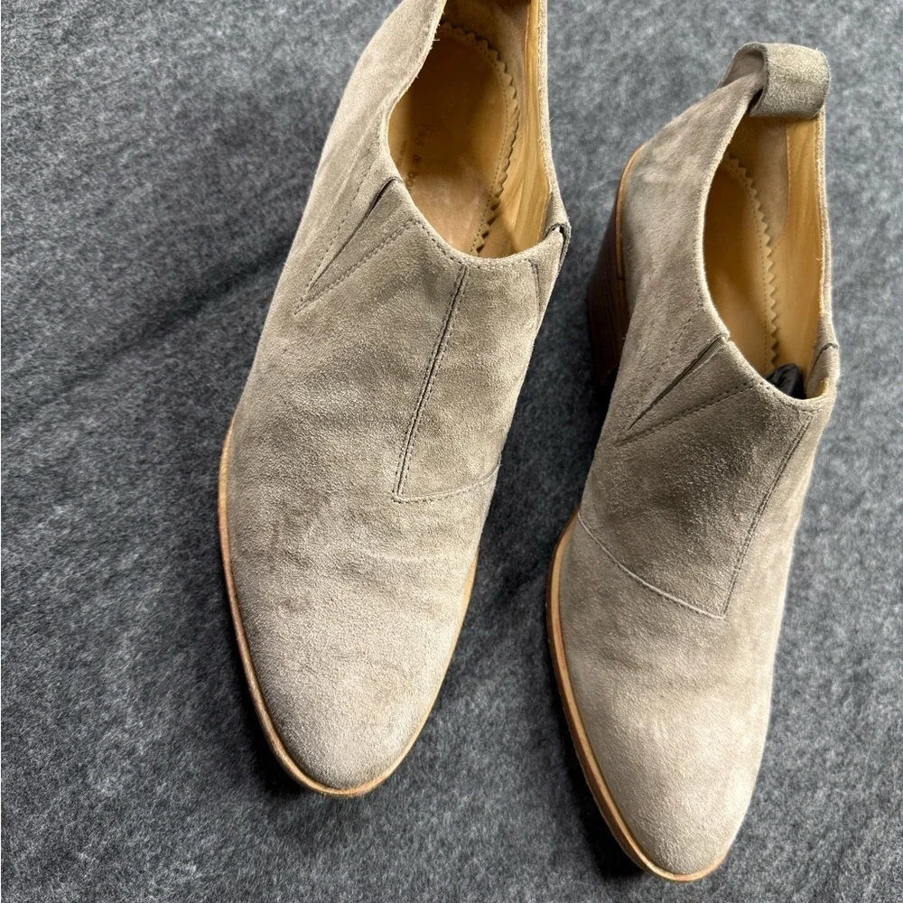 Rag & Bone Thompson Boot Woman’s size 38 Suede Slip-On Shoes - Tan - Picture 2 of 8